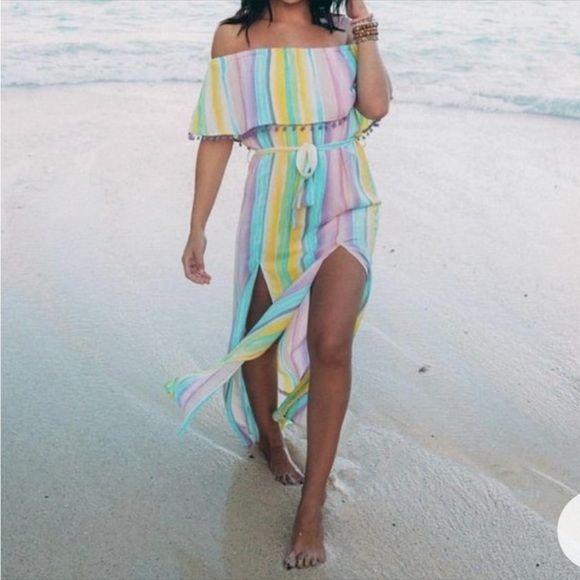 NWT Buddy Love Shelly Unicorn Maxi Dress - Picture 4 of 4